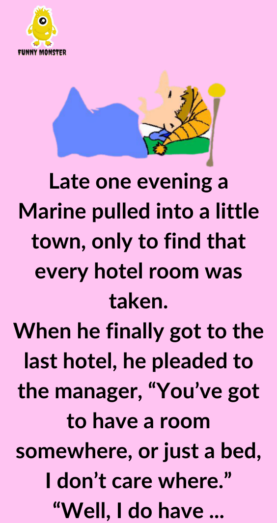 A Marine Shares A Room With A Navy