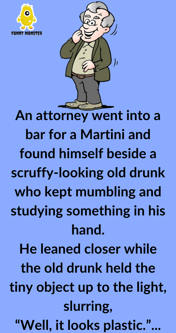 An Attorney Went Into A Bar For Martini
